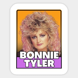 Bonnie tyler (70s retro) Sticker